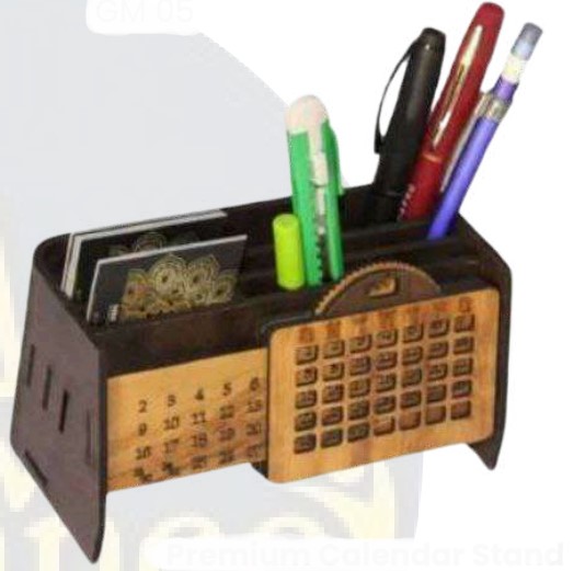 Premium Calendar Stand for Office Desk and Executive Table, Useful Date Display Gift for Corporate Gifting, Branding and Everyday Professional Use